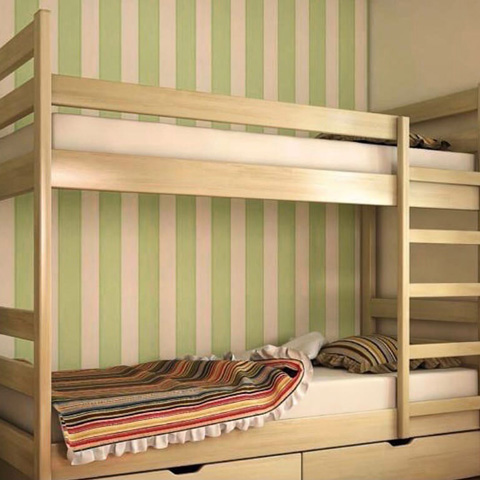 деревянная детская кровать